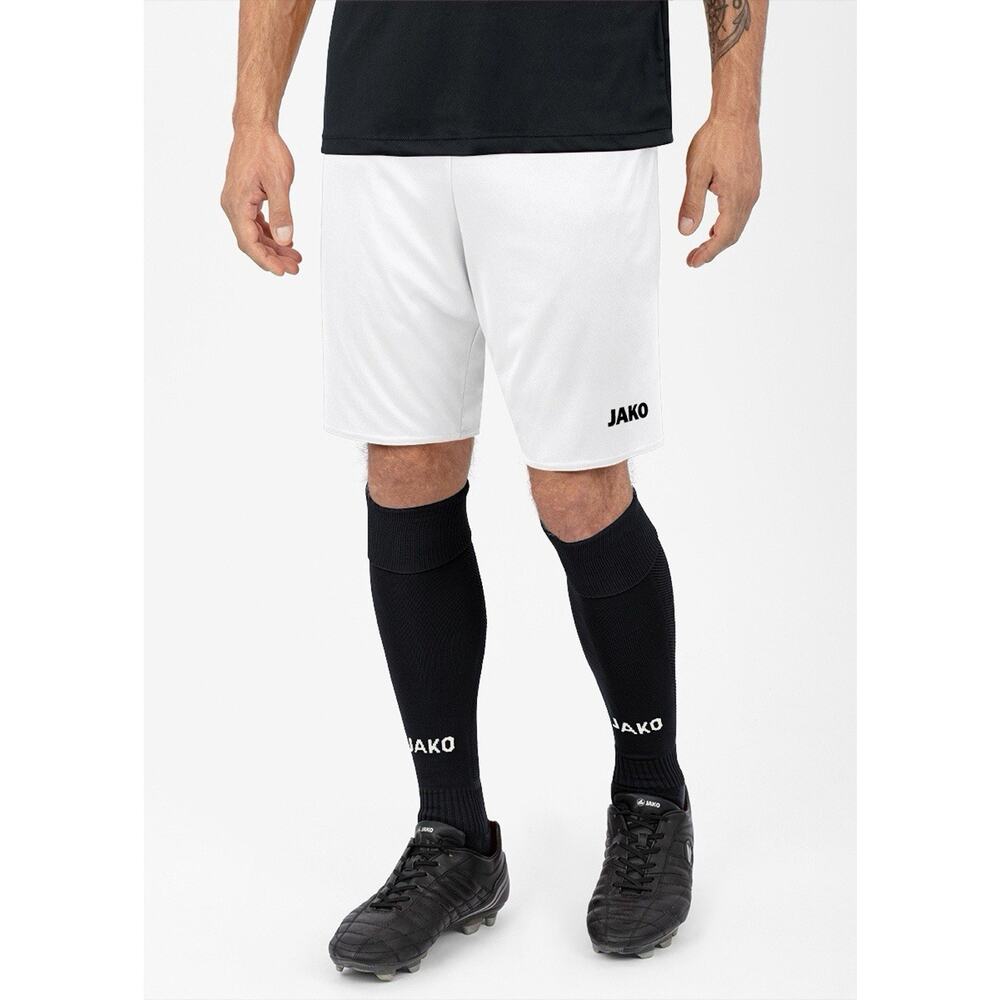 Jako Mens Soccer Shorts White Gorpcore Blokecore Athletic Training Sports Size L - Picture 2 of 8